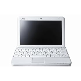 MSI WIND Netbook U100 White 1GB 120GB 10