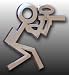Chrome Paintball Car Emblem -Chromie