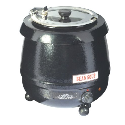 Black Exterior Soup Kettle