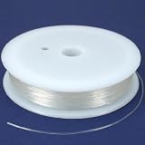 114Ft Clear Stretch Elastic Beading Cord 0.60mm 35M