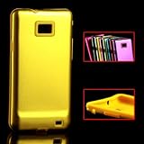 Iprotect ORIGINAL SAMSUNG GALAXY S2 I9100 SILIKON/ ALUH�LLE IN GOLD Galaxy S2 S 2 SII Schutzh�llevon "iprotect"