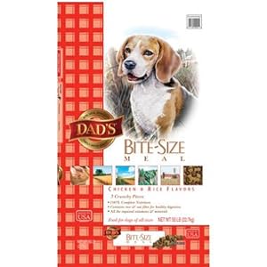 Dad's Bite Size Meal Dog Food - 17.6 lb. Dad's Bite Size Meal Dog Food - 17.6 lb.