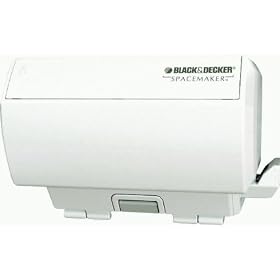 Black & Decker CO100WM SpaceMaker Under-the-Cabinet Can Opener - White