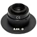 National Optical 930-005 Video C-Mount Adapter with 0.5X Lens, For 163 Trinocular Compound Oil Immersion Microscope