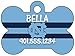 UNC Tar Heels Pet Id Tag for Dogs & Cats Personalized w/ Name & Number