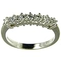 18ct Yellow Gold Ladies 7 Stone 1/2 Carat Diamond Ring