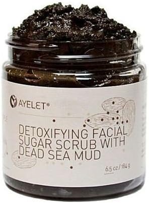 DETOXIFYING FACIAL SUGAR WITH DEAD SEA MUD SCRUB (7 OZ)
