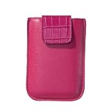 Universal Phone Case with Snap Closure, Genuine Goatskin Leather, 5 1/4 X 3 3/4" Universal Phone Case with Snap Closure, Genuine Goatskin Leather, 5 1/4 X 3 3/4"