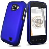 Blue Rubberized Hard Case for Samsung Transform (M920) Sprint