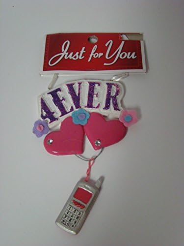 4 Ever Hearts with Cellphone Ornament