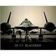 SR-71 Blackbird (On Ground) Art Poster Print - 13x19