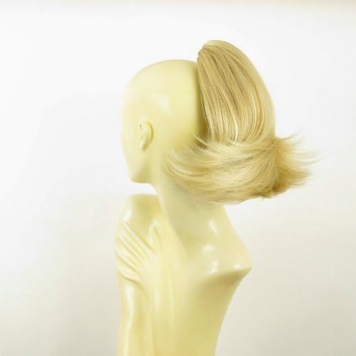 univers perruques Hairpiece Ponytail Short Golden Blond Woman 28 Cm Wick Very Light Blond Ref 9 24bt613