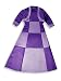 Beautiful Girl - Girls Satin Party Dress, Purple