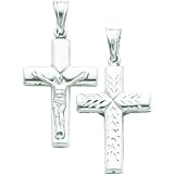 Sterling Silver Crucifix Pendant