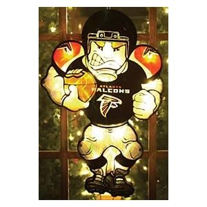 Atlanta Falcons 20 Double Sided Window Light-Up Player
