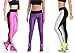 Women's High Waist Stretch Skinny Shiny Spandex Leggings Pants Slim Fit Tights