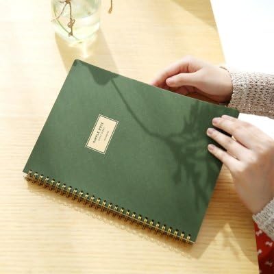 Monopoly Simple Springbound Notebook (Grid) - Deep Sky Blue