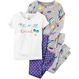 カーターズ Carter's/ 4ピースサンフィットコットンパジャマ パープル スリープウェア 24ヶ月【並行輸入】