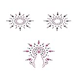 Petit Joujoux by Mystim - Gloria - Lot de 3 bijoux de peau - Noir/rose (Import Allemagne)