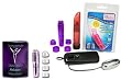 CalExotics Athena Mini Massager Waterproof Bundle - Adult Toy Sex Kit