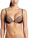 Wonderbra Women's Up and In Adjustable Push Up Underwire Bra, Animal, 38C