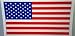 Two (2) Large 5 x 9 American Flag Stickers (United States, USA, US)