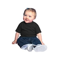 Rabbit Skins Infant T-Shirt 6M Black