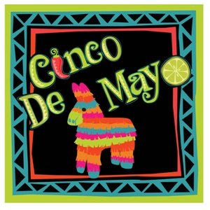 Caliente Cinco De Mayo 3-Ply Lunch Napkins 16 per Pack