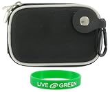 41t1dMMS3EL. SL160  Nylon Hard Shell Carrying Case  for Olympus Stylus 550WP Waterproof Digital Camera Black
