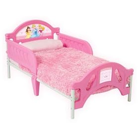 Disney Princess Pretty Pink Toddler Bed by Delta Enterprise Corp.