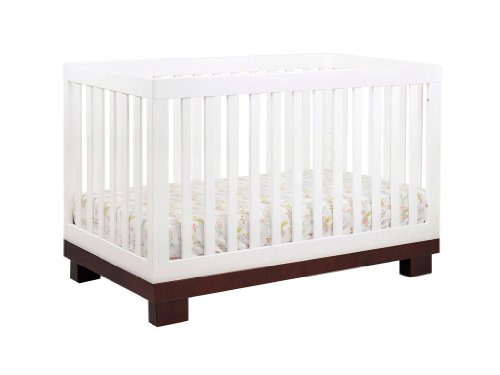 Babyletto Modo 3 in 1 Crib with Toddler Rail, Two Tone