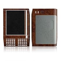 Dark Burlwood Design Protective Decal Skin Sticker for Amazon Kindle E-Book Reader (Version 1.0)