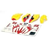 Team Losi Mini-Slider Painted Body, Yellow by TEAMLOSI