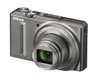 Nikon Coolpix S9100 (Silver) with 4 GB SD Card + HDMI Cable+Camera Pouch