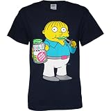 Simpsons Ralph Stick-It Paste Men's T-Shirt