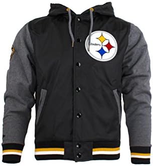Pittsburgh Steelers Mitchell & Ness NFL League Standings Vintage Premium Jacket (M)