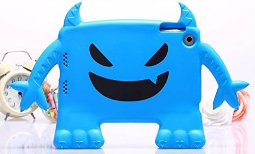 Yikebo(TM)Fashion Monster Design Kid'S Light Weight Drop-Proof Waterproof Sandproof Shockproof Eva Case For Apple Ipad Mini+Screen Protector & Matching Stylus Pen (Blue)