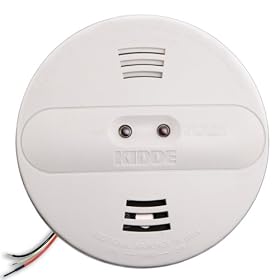 Kidde PI2000 Hardwire Dual Photoelectric and Ionization Sensor Smoke Alarm with 9V Battery Backup