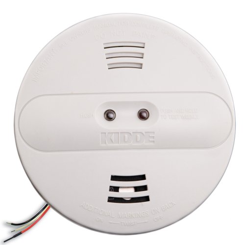Kidde PI2000 Hardwire Dual Photoelectric and Ionization Sensor Smoke Alarm with 9V Battery Backup