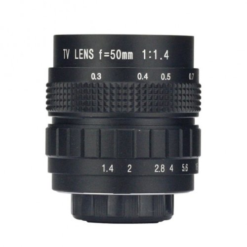 SainSonic 50mm f/1.4 CCTV Cine Lens