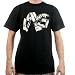 Herren T-Shirt Analog Mac Gyver SS true black