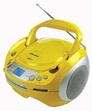 Produkt-Bild: Roadstar CDR-4500U/YE Stereo CD/MP3 Boombox mit UKW/MW Tuner USB 2.0 gelb