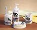 Pink FLAMINGO Bathroom Decor SET toothbrush holder dish