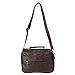 Roma Genuine Leather Organizer Bag Handbag Purse