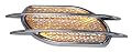 Pilot Automotive CZ-228CA LED Fender Vent