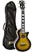 Maholo ULP1E LP Les Paul Elektro-Akustik Ukulele sunburst + Tasche