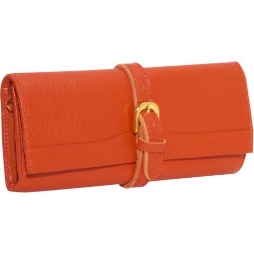 AmeriLeather Leather Jewelry Roll