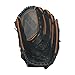WILSON Onyx Outfield/Pitcher Fastpitch Softball Glove, Black/Coal/Neon Orange, 12.5-Inch
