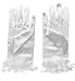 Gloves White
White Dress-Up Gloves with Fuzzy Trim