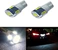 JDM ASTAR Extremely Bright 5730 SMD 194 168 175 2825 W5W T10 LED Bulbs,Xenon White